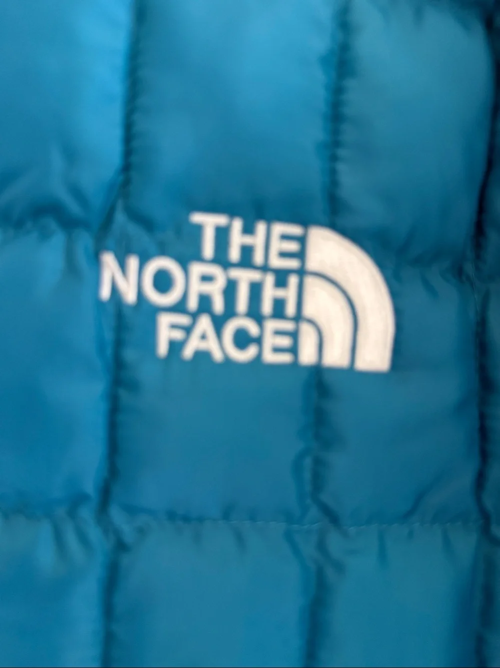 The North Face Bright Blue Quilted Thermoball Jacket